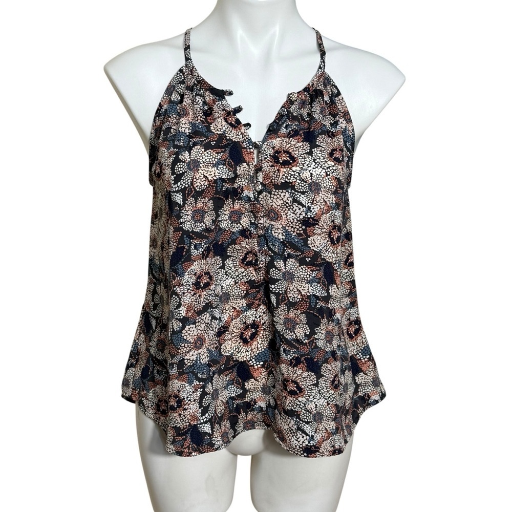 Evereve Floral Print Women's Halter Top - Size Large